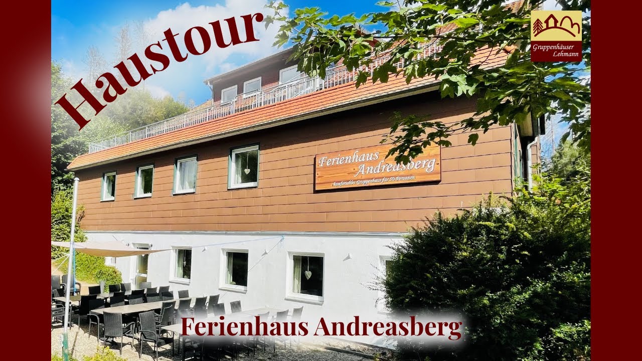 Ferienhaus Andreasberg (51 Pers.) – Haustour | Gruppenhäuser Lehmann