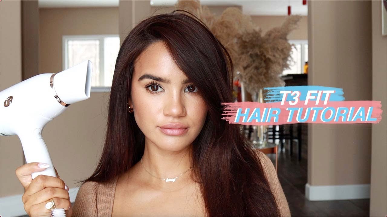 New T3 Fit Blowdryer / Blowout Tutorial