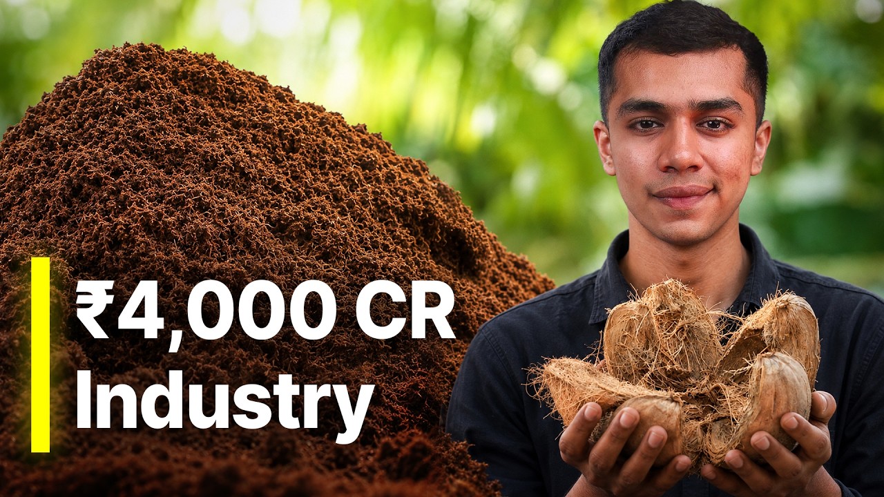 The ₹4,000 CR Industry Built From Coconut Waste| Cocopeat Factory Tour Pollachi