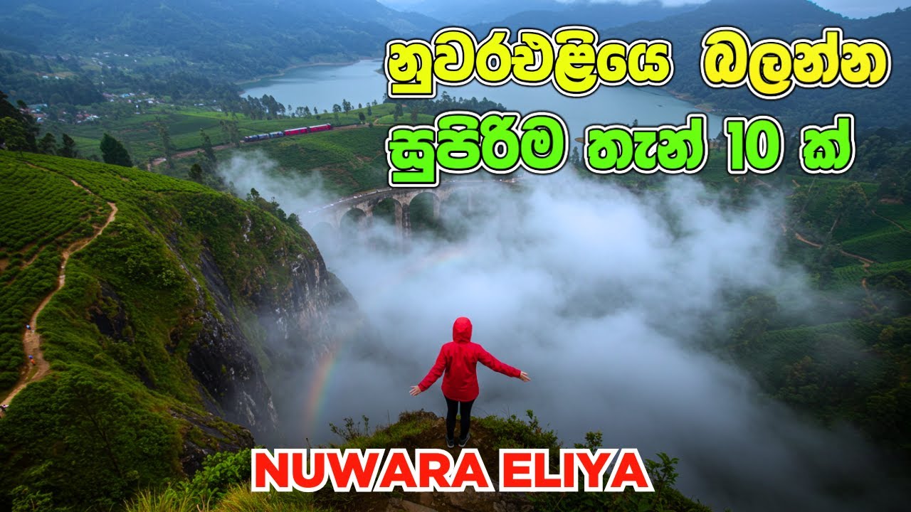 Travel Places in Nuwara Eliya | නුවරඑළියෙ බලන්න සුපිරිම තැන් 10 ක් |Top 10 Must Visit  Nuwara Eliya