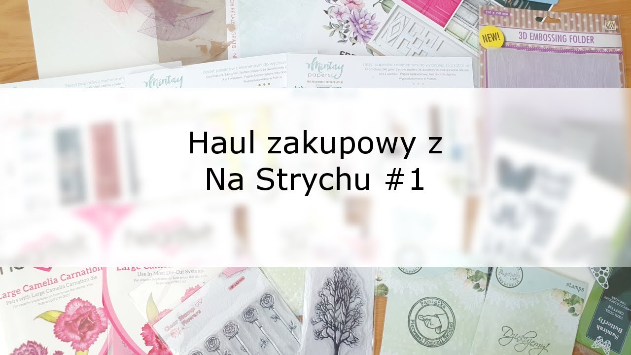 Haul zakupowy z Na Strychu #1 | Shopping haul from Na Strychu #1