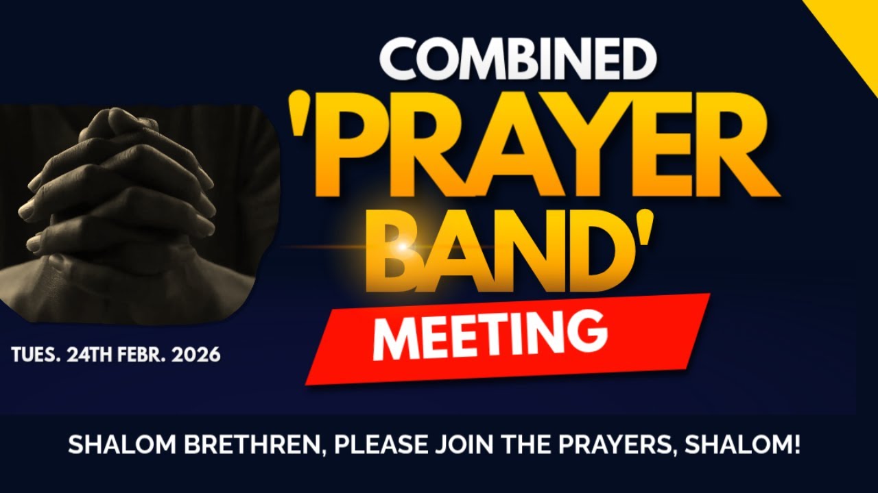 🔴 LIVE: COMBINED PRAYER BAND | TUES. 24TH FEBRUARY., 2026 II THE BRIDE ASSEMBLY