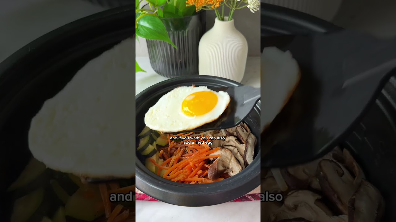 How to make bibimbap in your rice cooker