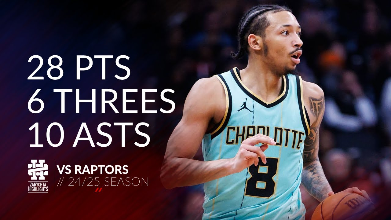 Nick Smith Jr 28 pts 6 threes 10 asts vs Raptors 24/25 season