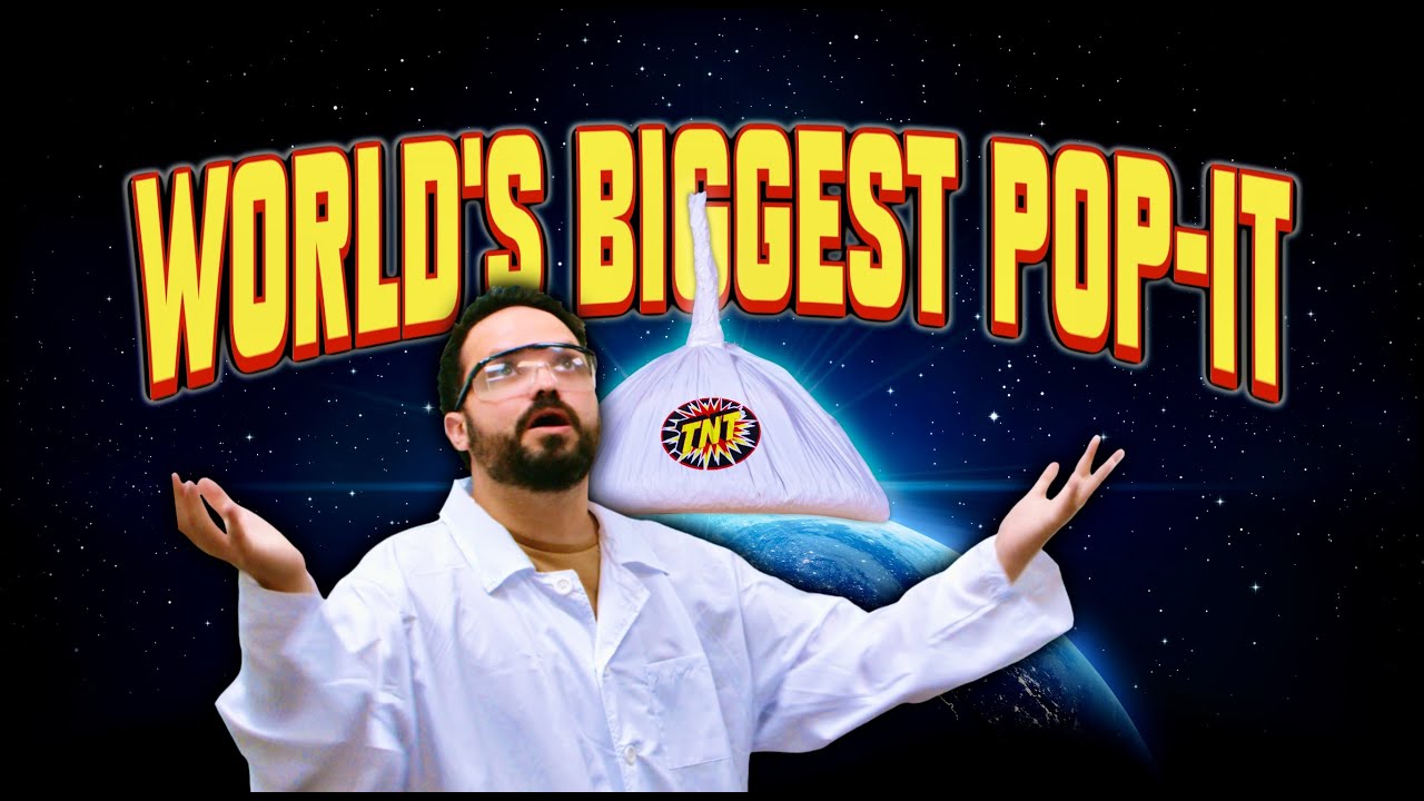 WE MADE THE WORLD'S BIGGEST POP-IT! - TNTtv