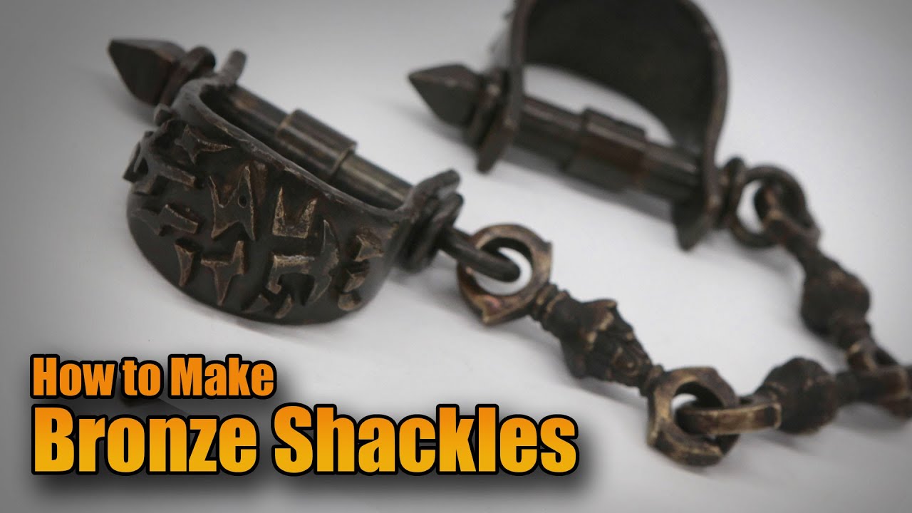 Ancient Bronze Demon Shackles - Prop Build