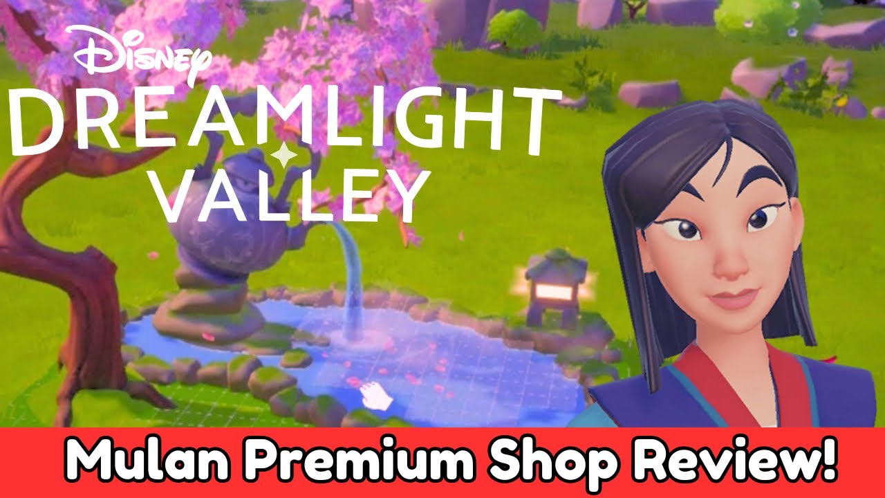 one of the best premium shop items! - Disney Dreamlight Valley Mulan Item Review 