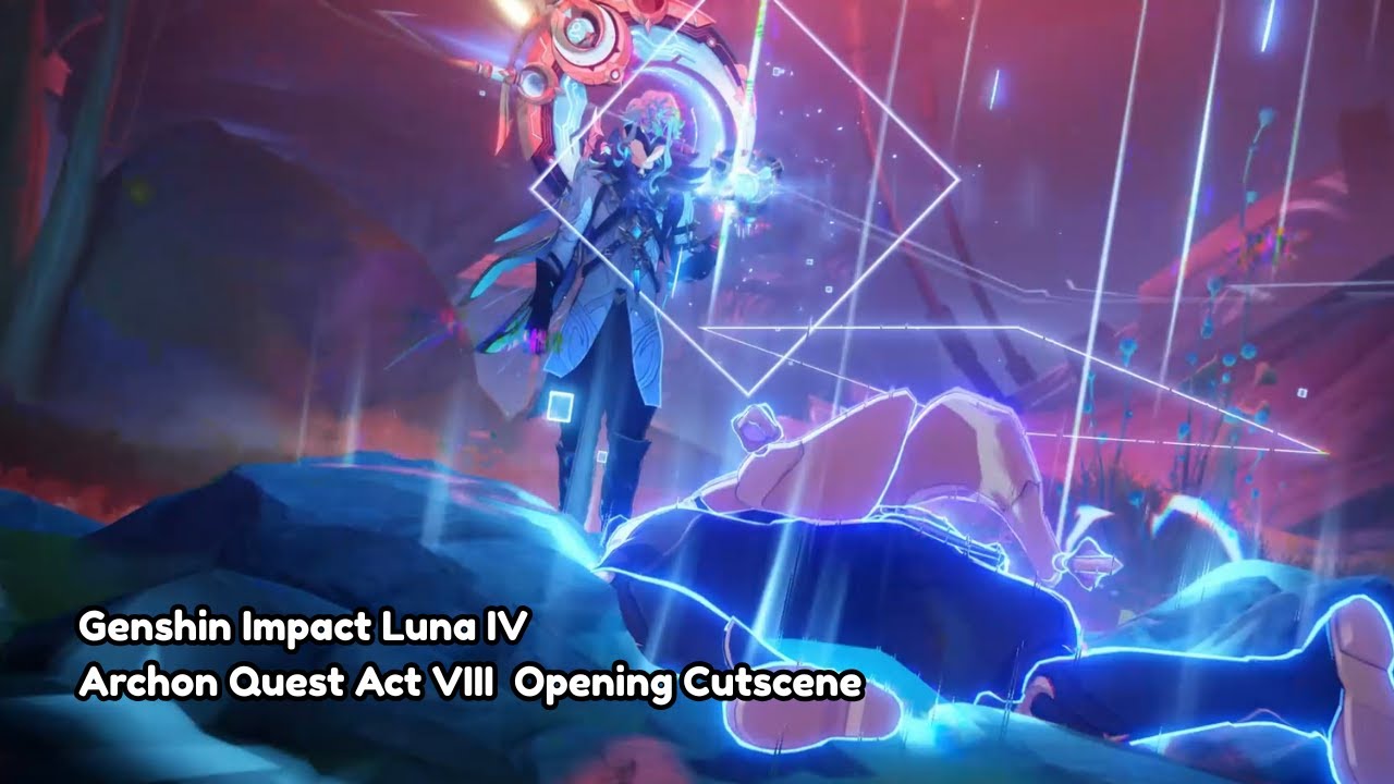 Wanderer Saves the Traveler from Dottore (Archon Quest Act 8 Opening Cutscene) - Genshin Impact