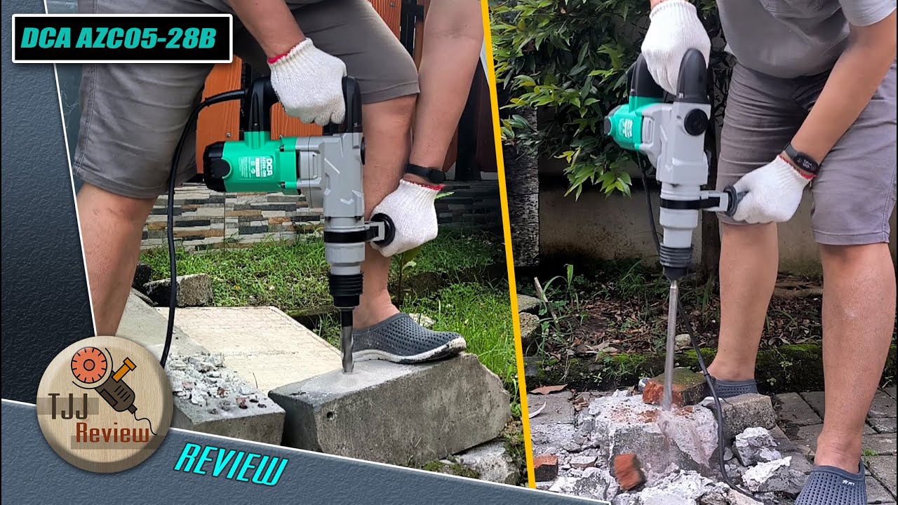 Review mesin bobok beton, DCA Rotary Hammer AZC05-28B