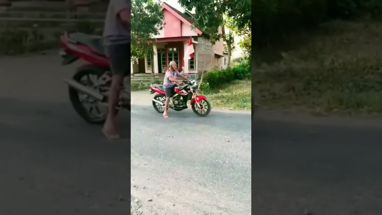 Kakek tes ninja 2 tak #shorts #2stroke #ninja