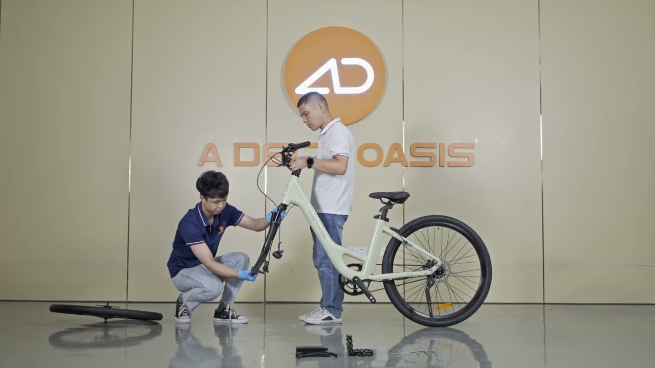 Hướng dẫn lắp xe đạp trợ lực ADO A28 | ADO Ebike Vietnam Official
