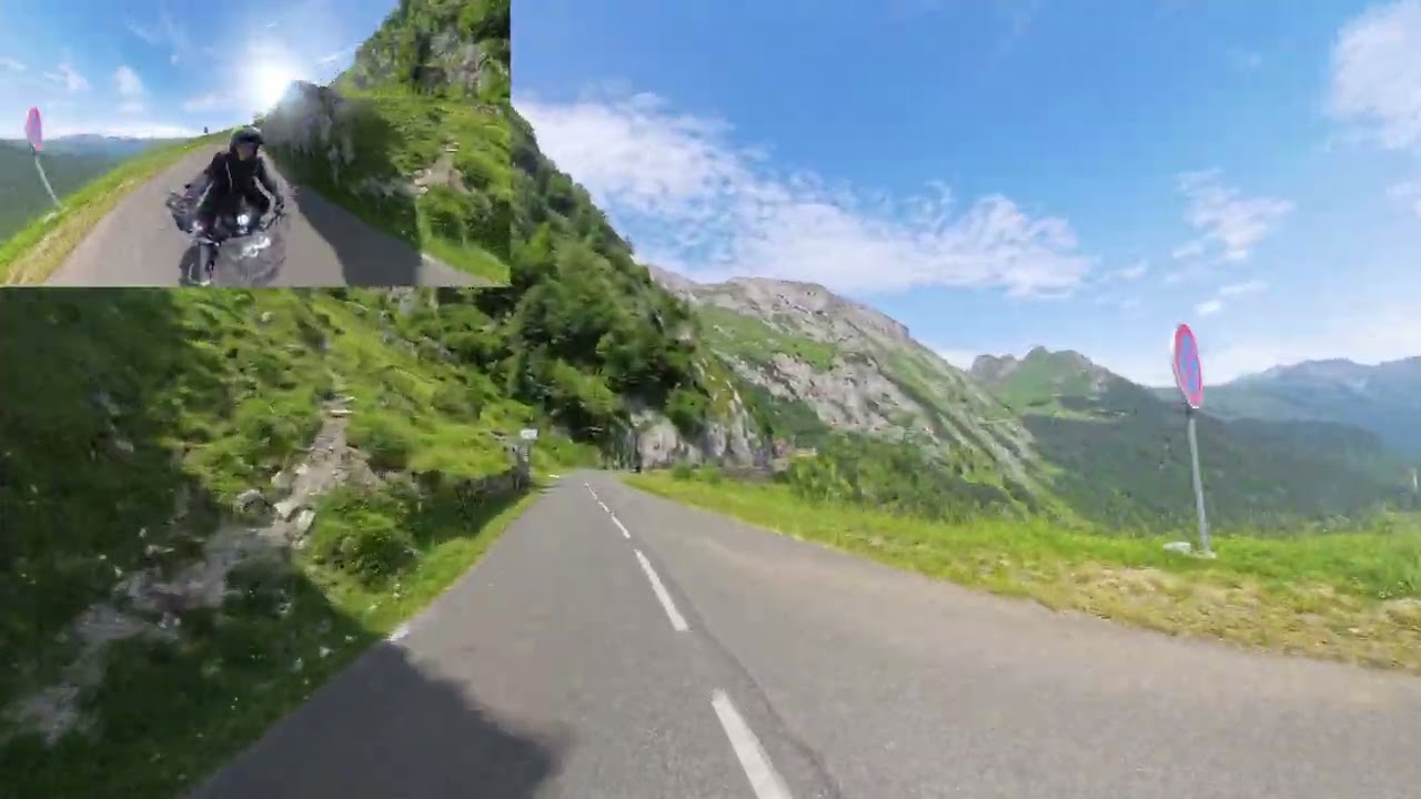 COLL DE AUBISQUE EN MOTO