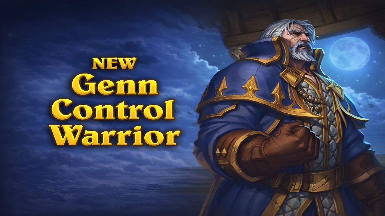 BEST NEW Control Warrior - Hearthstone Cataclysm