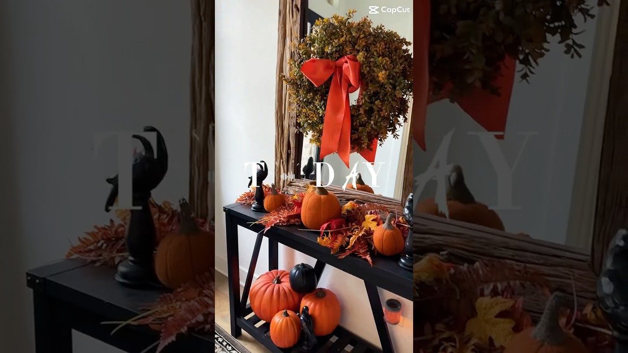 Cozy Spooky Corners of My Home 👻✨ Halloween Aesthetic #craftygirl #halloweentour