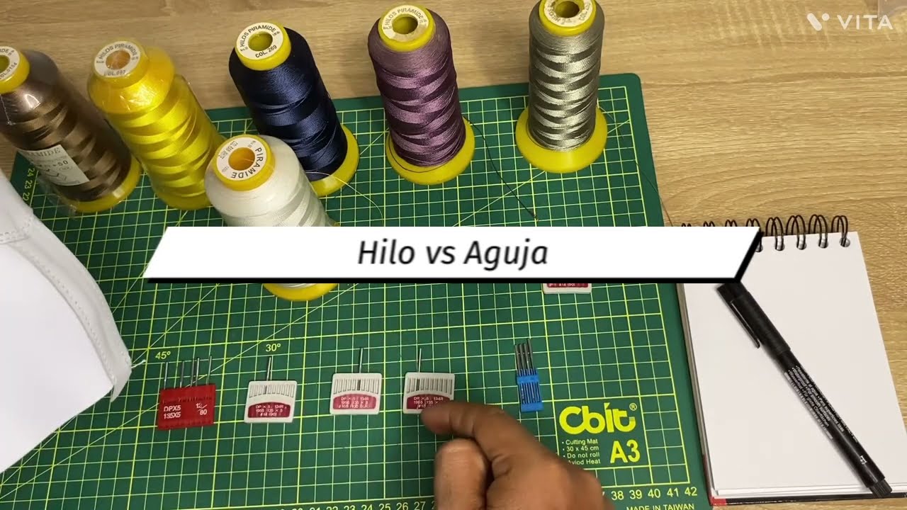 Te explico la relación Hilo vs Aguja para un mejor acabado de tu costura en máquina