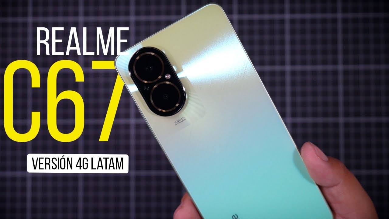 REALME C67 4G│UNBOXING versión LATINOAMÉRICA│Cámara de 108 MPX y Snapdragon 685