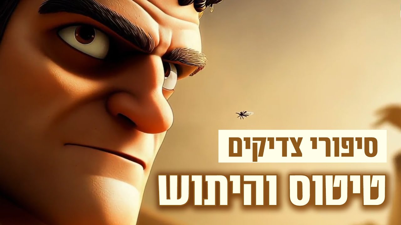 סיפורי צדיקים באנימצית AI מרהיבה: טיטוס והיתוש 🦟