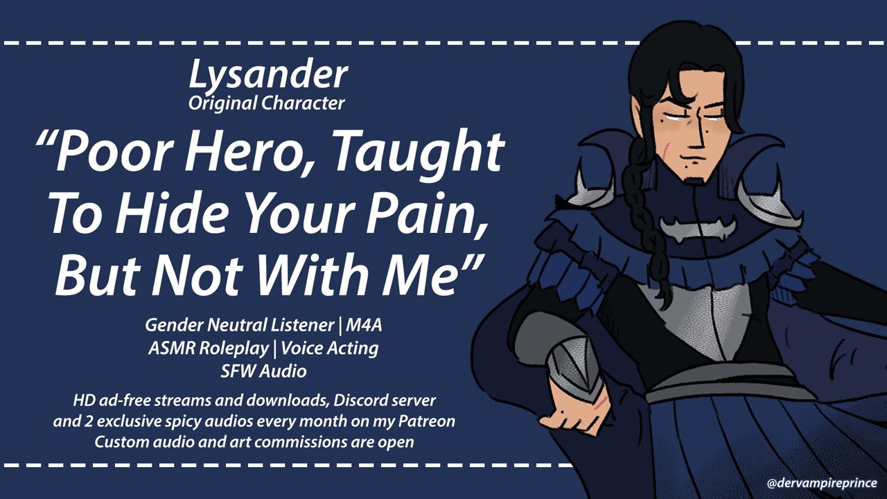 ASMR | Chronic Pain Comfort From Your Villain [M4A] [Romantic]