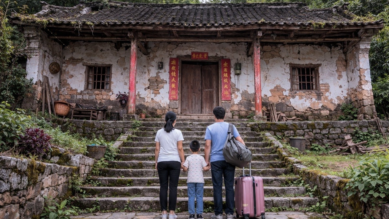 A Poor Couple Revives a 20-Year-Abandoned House on the Hill – The Ending Will Move You to Tears