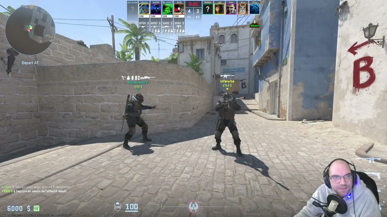Csgo2 c partis oula toujours nul #6 avec jason et ?
