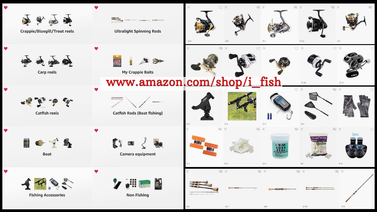 The i_fish Amazon Page