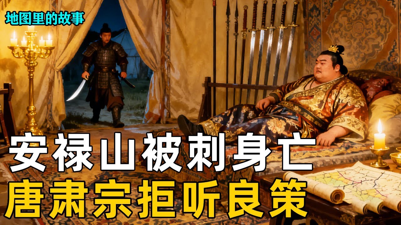 【三维地图讲解】&mdash;&mdash;安史之乱关键节点：安禄山被刺身亡，唐肃宗为何执意拒听良策，错失平叛良机？#安史之乱