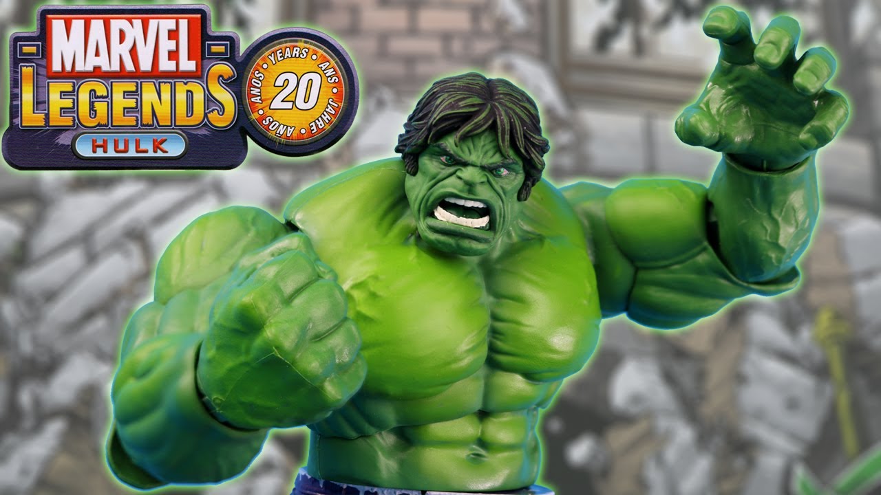 Marvel Legends HULK - Aniversário de 20 anos - Review e Comparativo