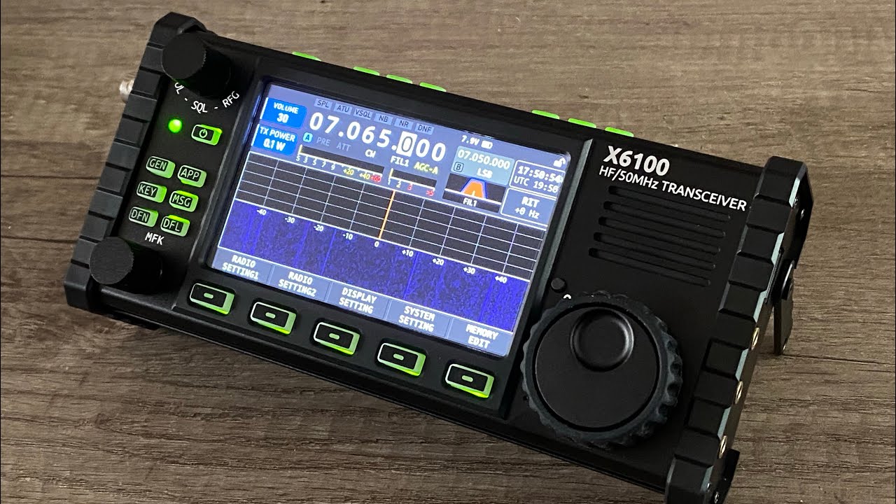 Unboxing Xiegu X6100
