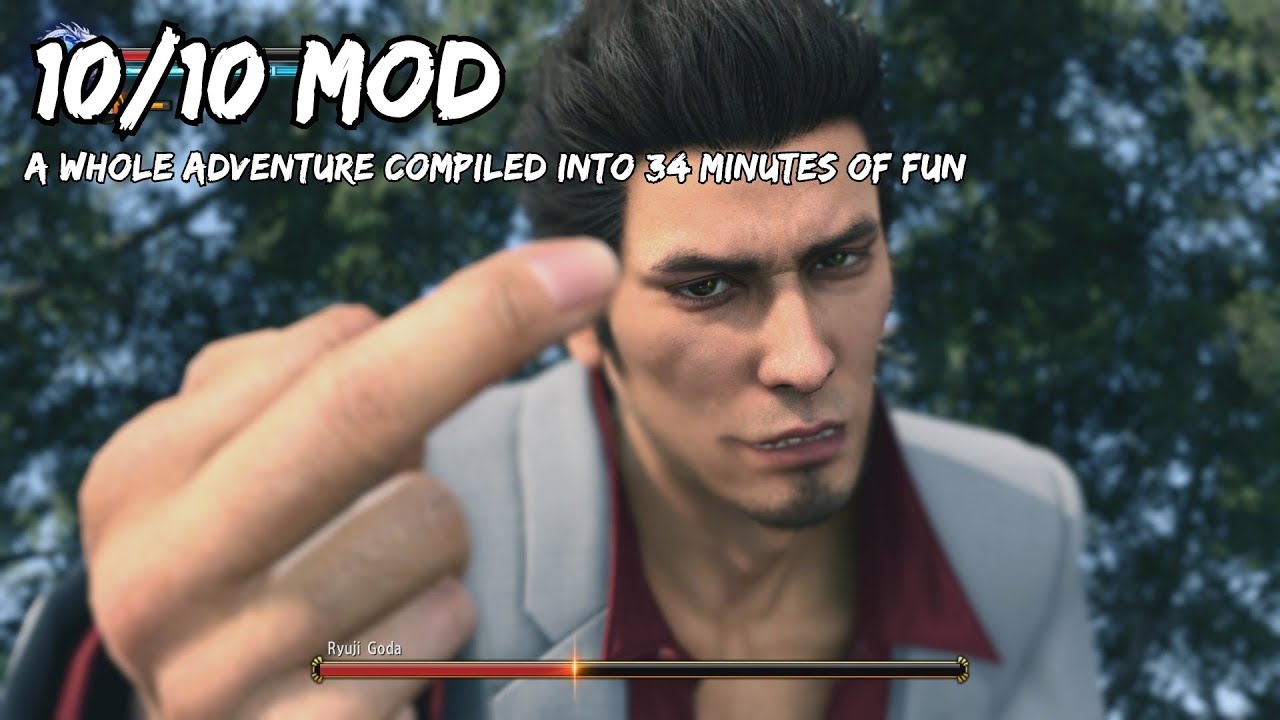 Yakuza Kiwami 2 The Silly mod is Amazing