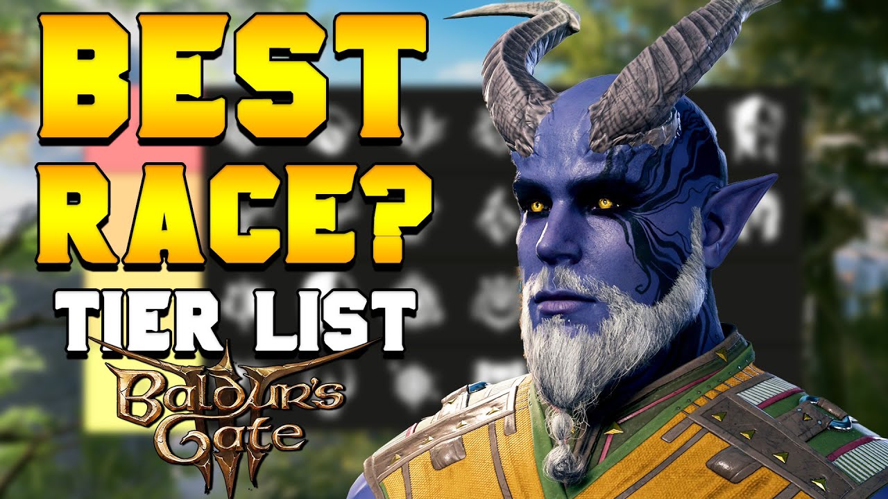 ULTIMATE Races & Subraces TIER LIST for Baldur&rsquo;s Gate 3