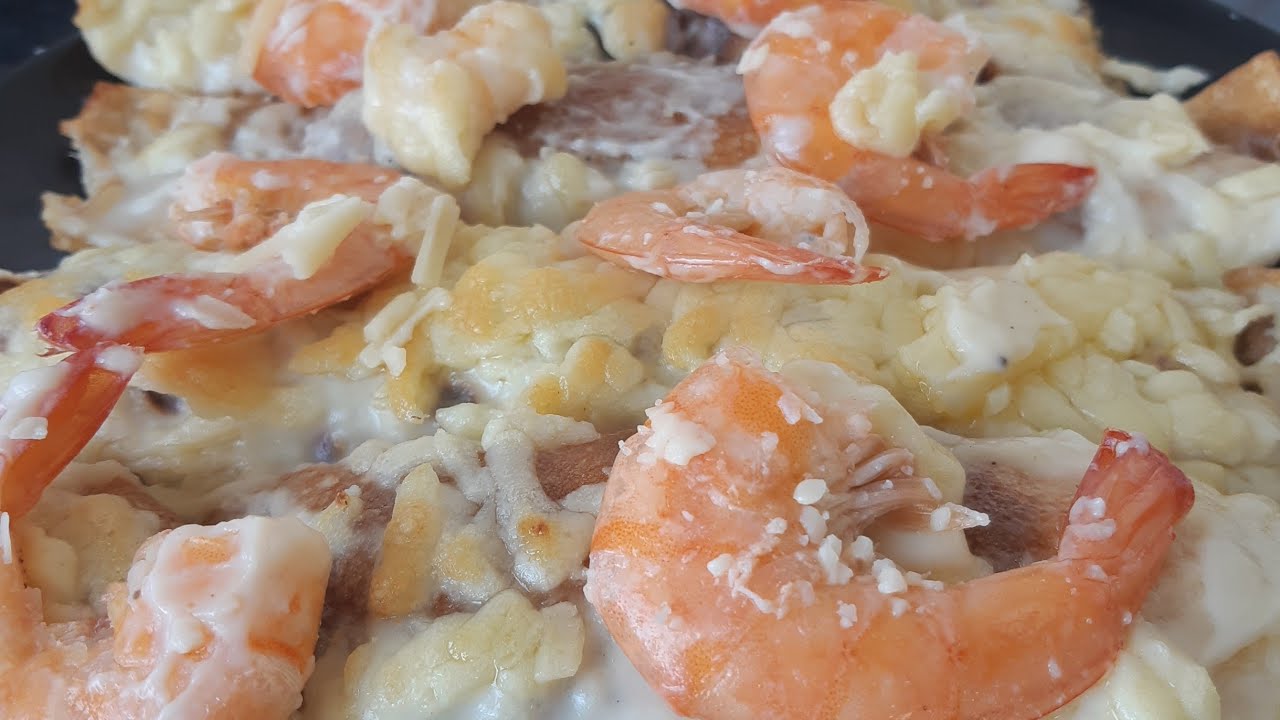 comment faire les crêpes farcis aux crevettes 🦐🦐