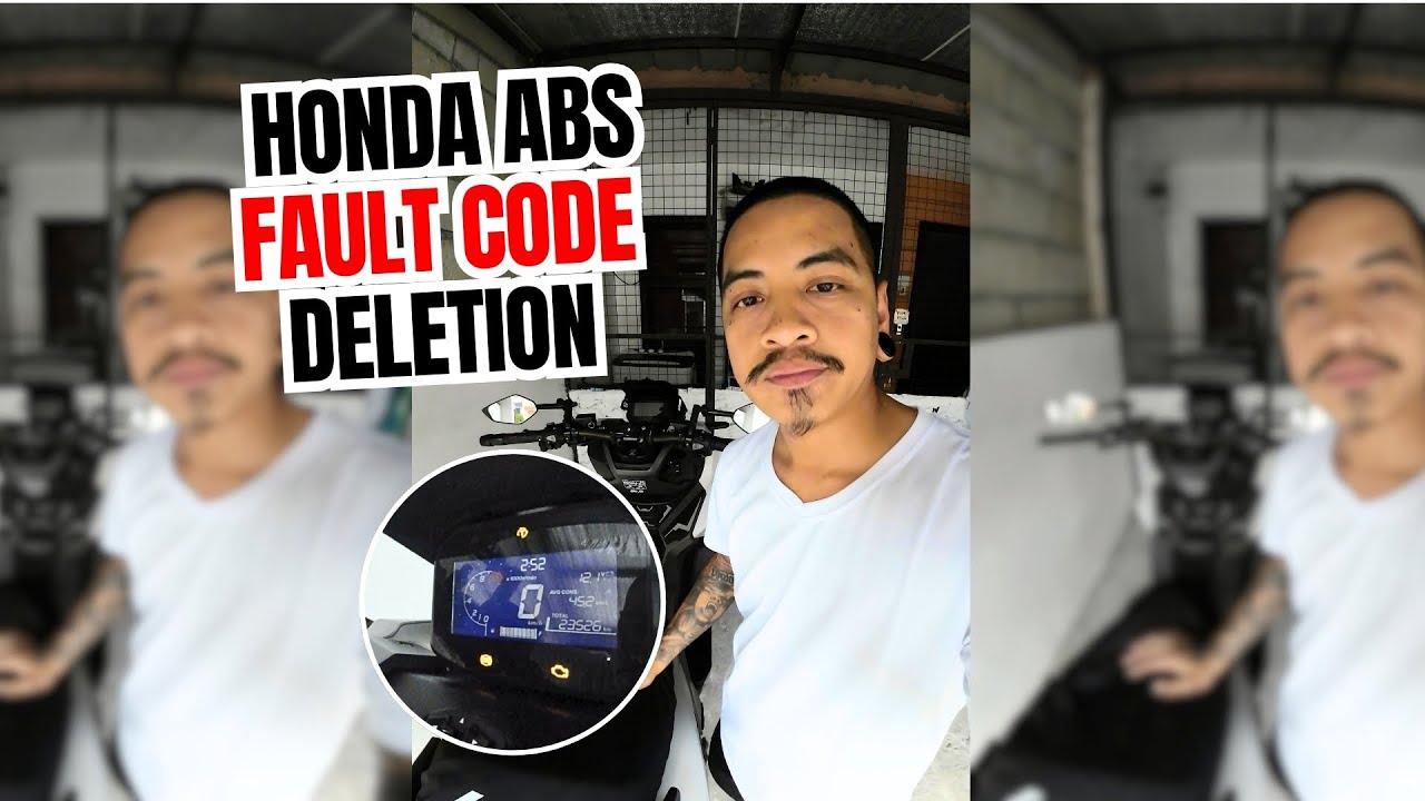 Honda ABS | DTC Fault Code Deletion