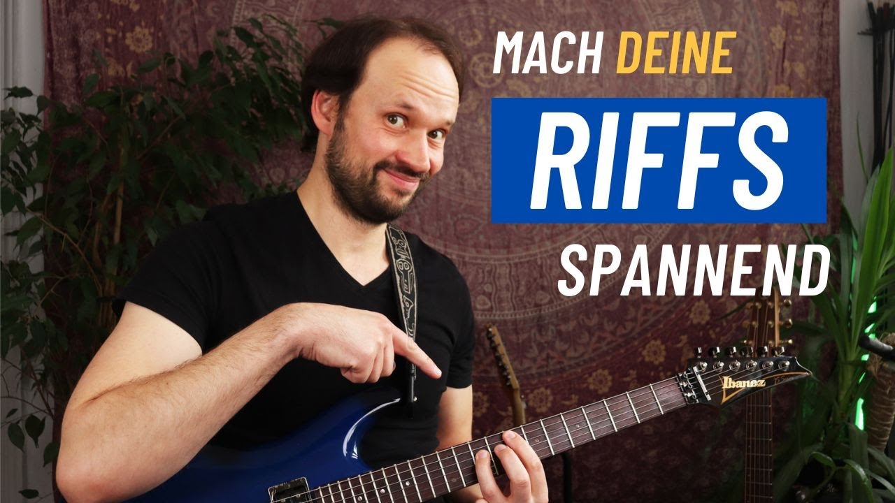 Wie aus einem einfachen Powerchord ein ganzes Riff entsteht! | Gitarrentipp für Songwriting