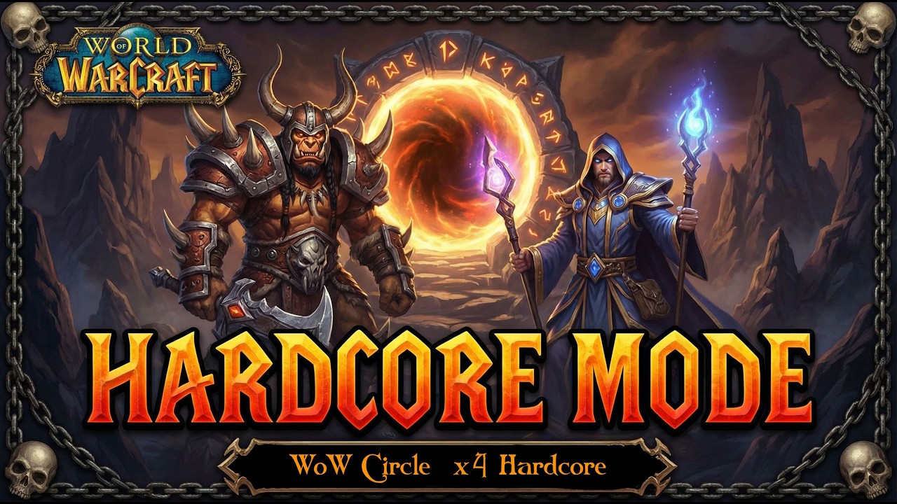 🔴WoW Circle x4 Hardcore |Ключи, БГ, Общение | Чилл в World of Warcraft | RU ОФФ | МАГ🔥