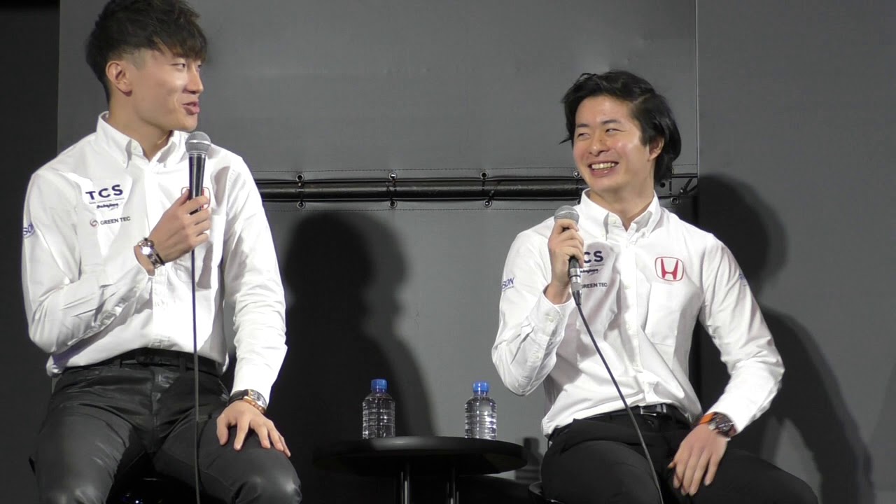 Superformula☆HONDAドライバーﾄｰｸｼｮｰ  大湯都史樹. 山本尚貴. 牧野任祐. 福住仁嶺 オートサロン2020.01.12