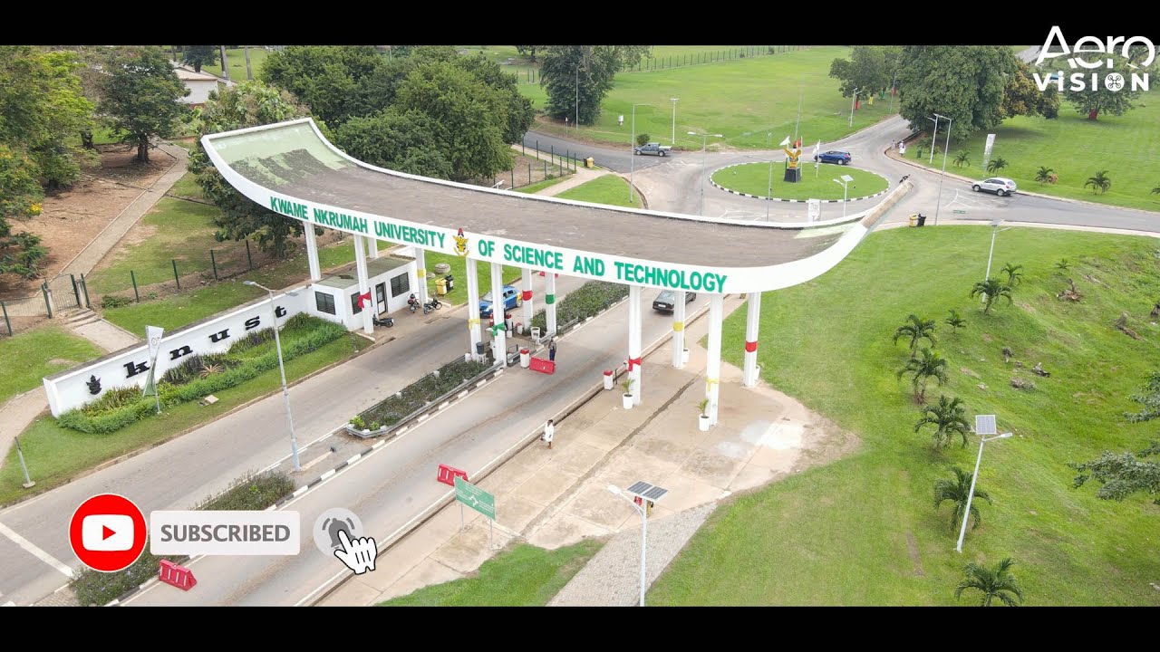 KNUST CAMPUS || DRONE VIEW || GHANA