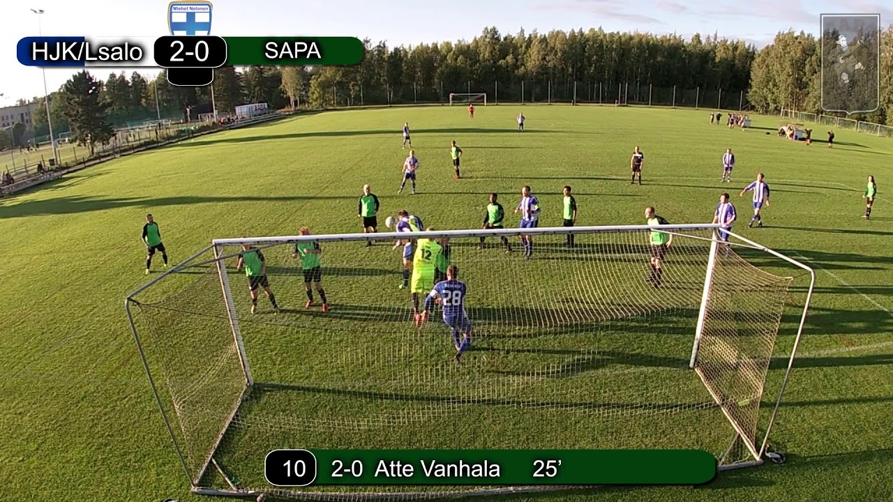 Kooste: HJK/Laajasalo--SAPA 4-4 (2-0)