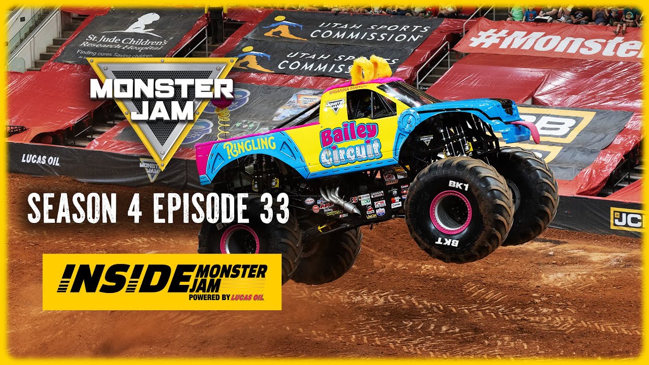 Inside Monster Jam – Сезон 4 – Эпизод 33 – Дебюты Bailey Circuit!