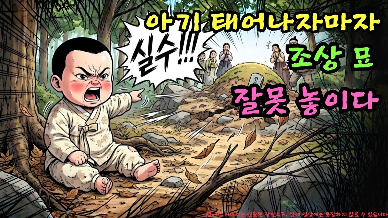 👉 소름 끼치는 진실: 태어나자마자 조상 묘가 잘못 놓인 것을 알아본 아기, 그 때문에 가족이 고통을 겪다… | 야담 |옛날이야기 |민담 |전설 | 설화