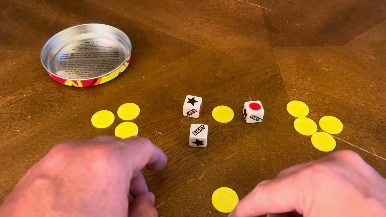 Left Center Right Dice Game (Unboxing #1065)