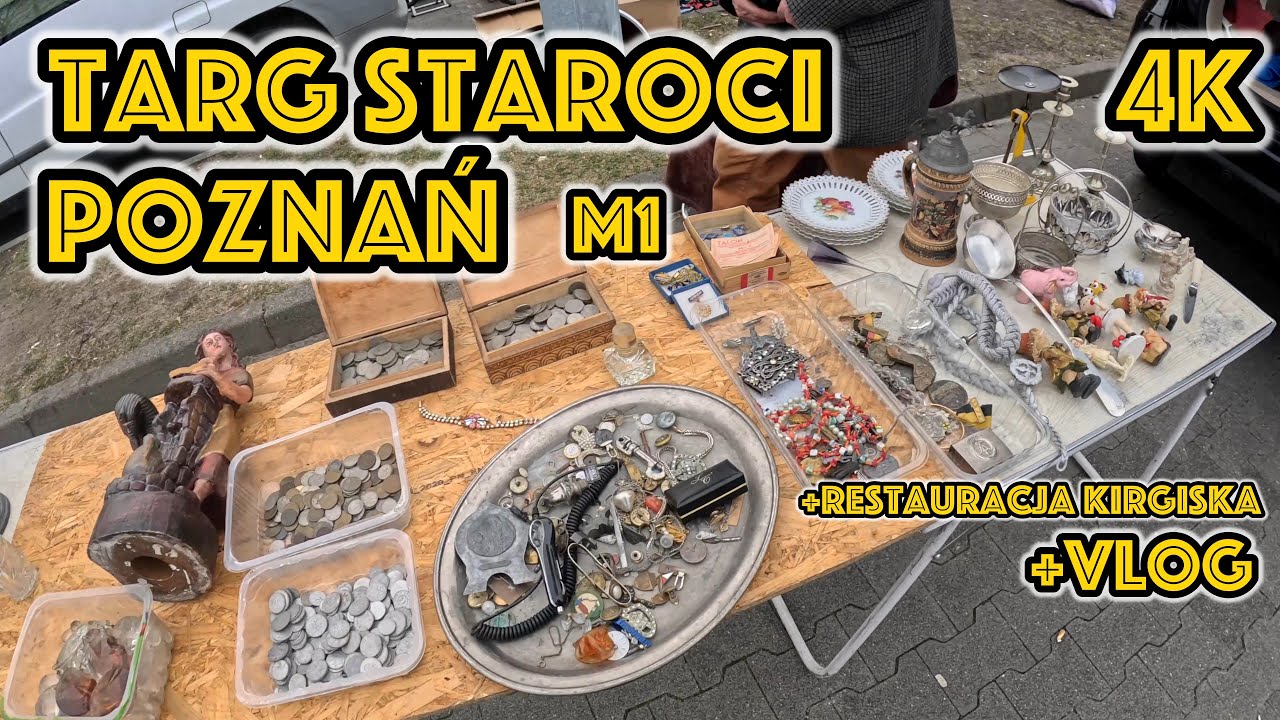 Poznań Targ Staroci Giełda M1 - Pchli Targ Poznański