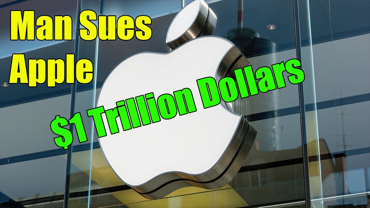 Crazy Man Sues Apple For 1 Trillion Dollars For Calling Him Crazy