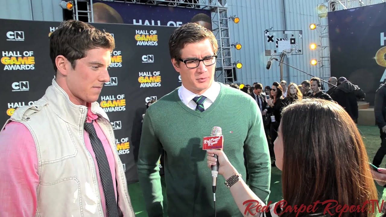 Conor Dwyer & Nathan Adrian at Cartoon Network's 3rd Annual Hall of Game Awards #hallofgameawards