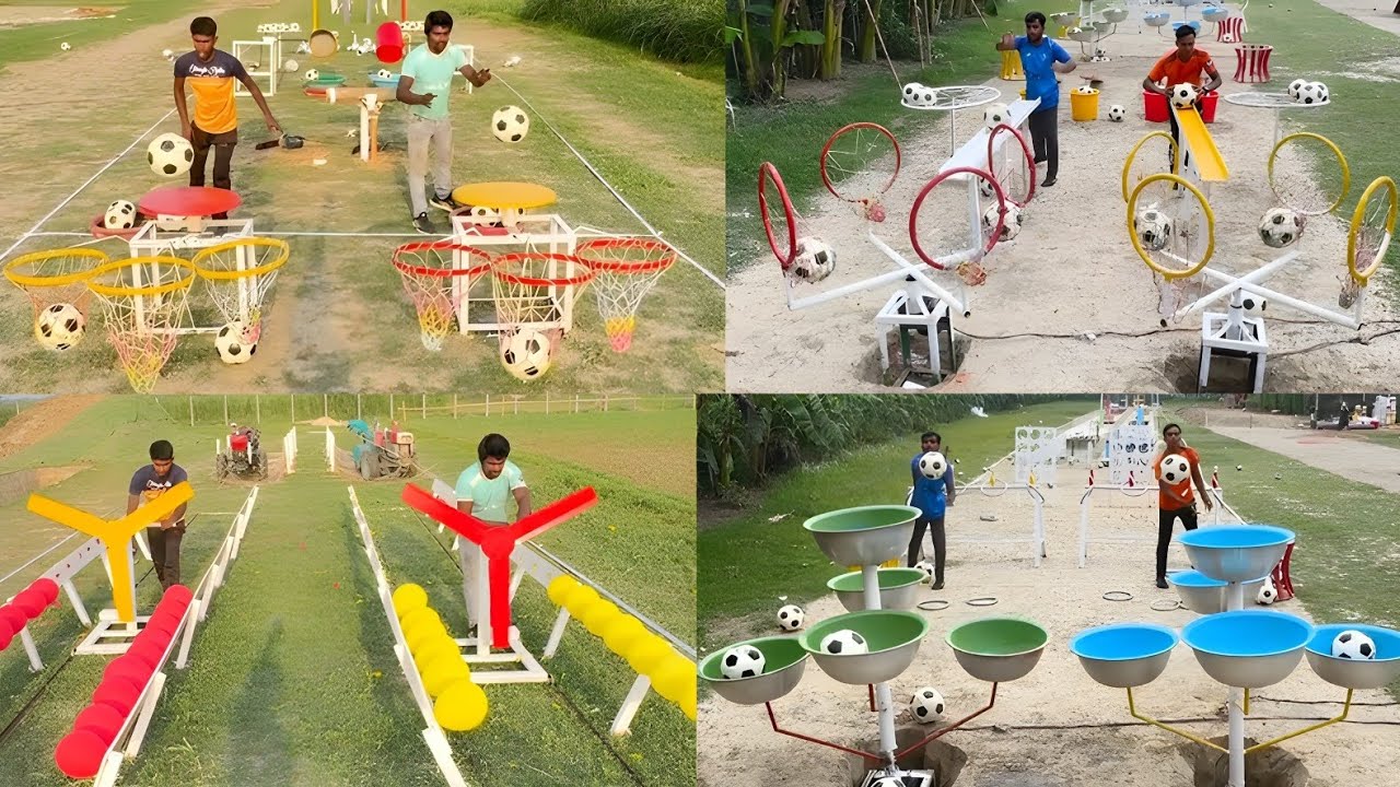 Balloon Bursting Football Showdown – Guess The Winner 🤔| Compitition 🔥/ Sahil Challenge