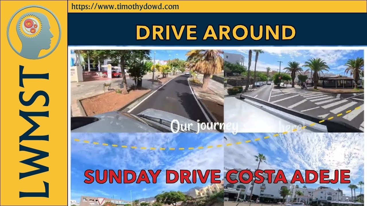 TENERIFE - COSTA ADEJE BY CAR UP TO FAÑABÉ PLAZA