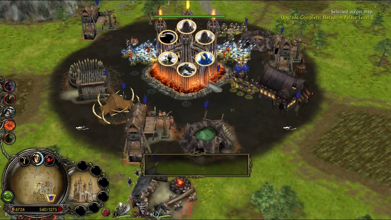 BFME 2: Mordor vs Dwarves (Adar) &ndash; 2v2v2v2 En Son Kim Kalacak? | Brutal Ma&ccedil;ları