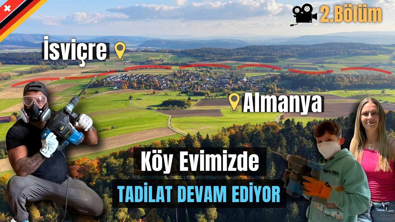 Aylık 480 €’ya Almanya–İsviçre Sınırında Aldığımız Evi Yeniliyoruz | 2. Bölüm