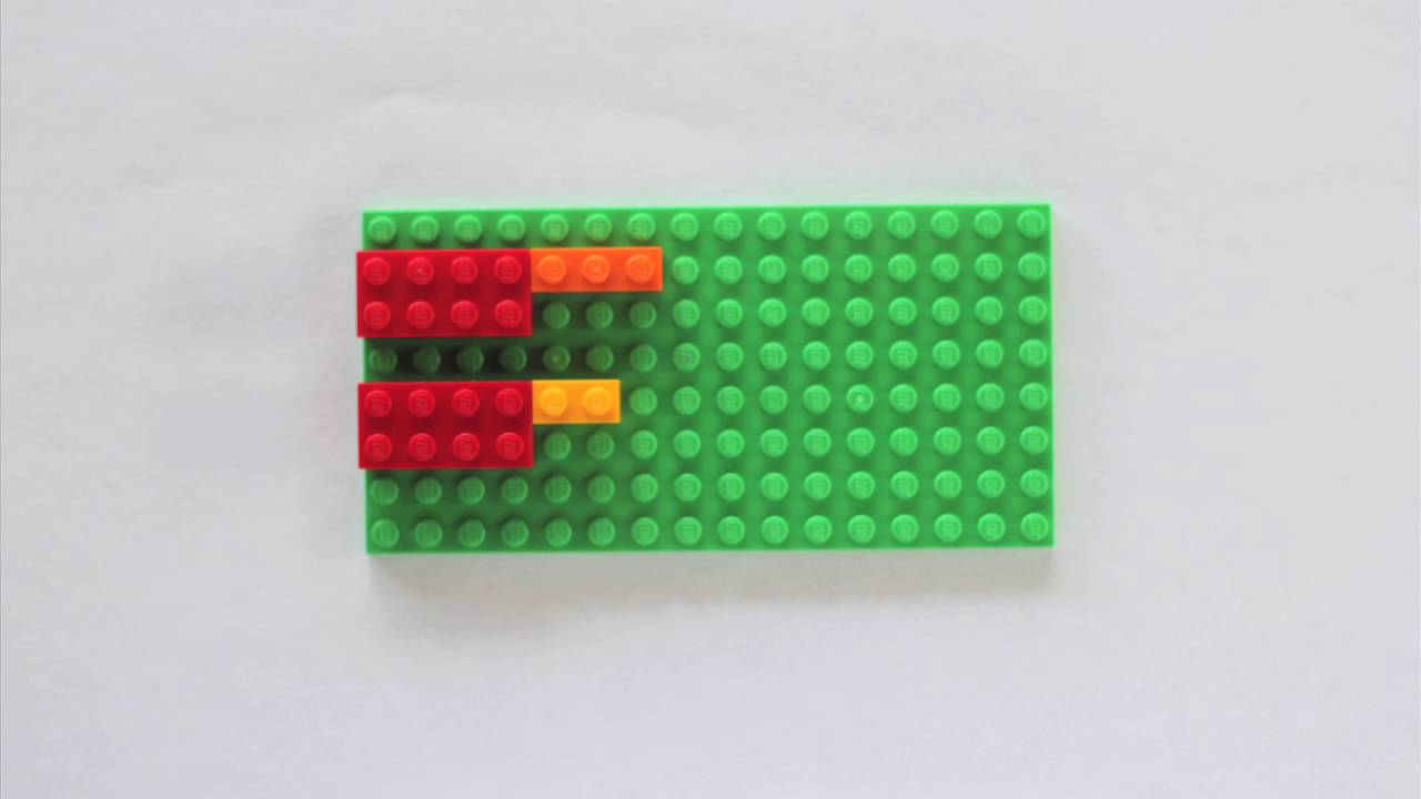 How To Add Fractions Using LEGO&reg; Bricks - Brick Math Series