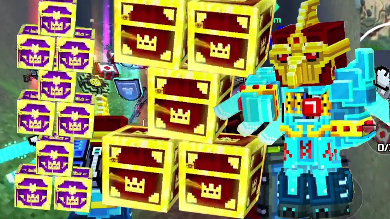Pixel Gun 3D - Premium Chests Challange №1 in Battle Royale (2023 year)