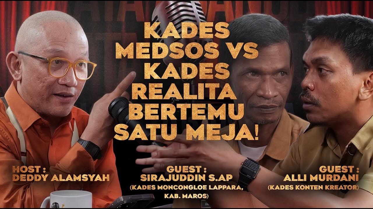Kades Medsos VS Kades Realita Bertemu Satu Meja !